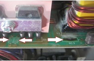 6 power mosfet shorted