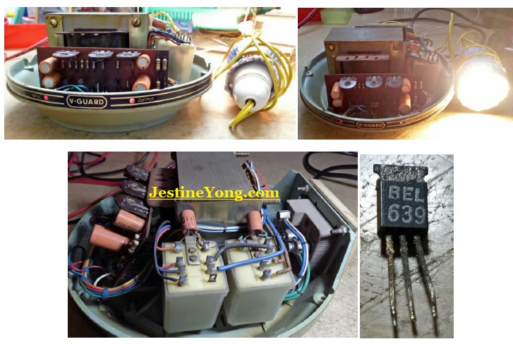 how to repair and fix voltage stabilizer