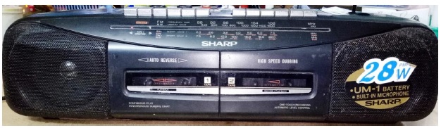 sharp cassette repair