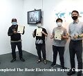 trengganu student electronics repair course