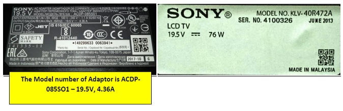 how to fix sony lcd power board