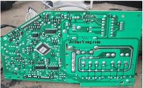 how to repair air cond power board