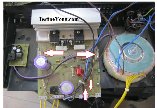 fixing two ways speaker system