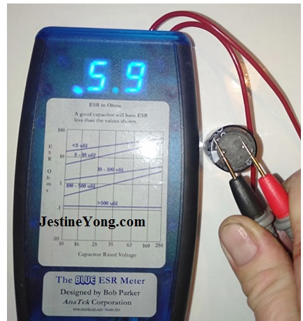blue esr meter testing