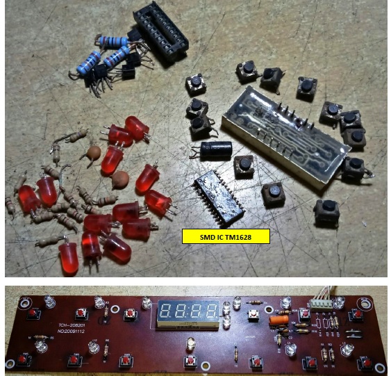 bad components induction cooker
