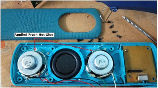 fixing bluetooth speaker