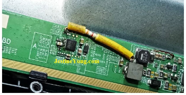 solder small ic on led tv