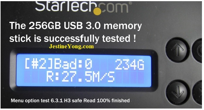 how to use startech usb memory stick tester