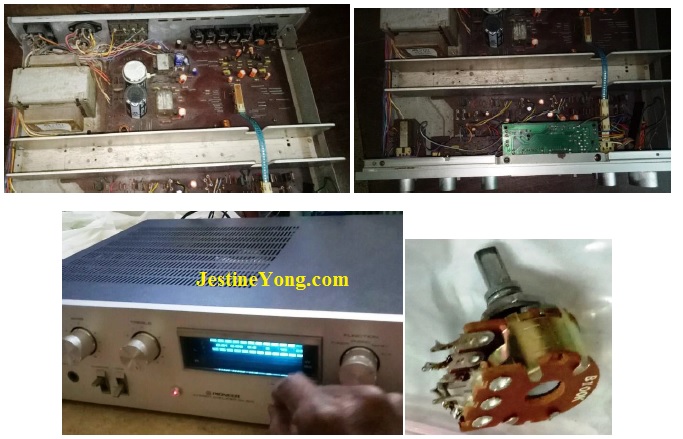 how  to repair pioneer amplifier