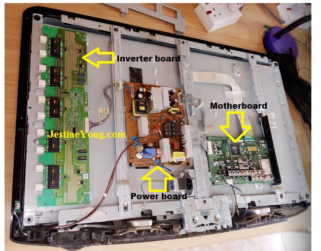 how to fix 32 inch lcd tv