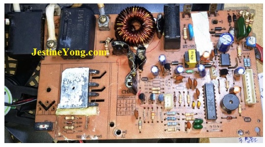 fixing induction cooker 