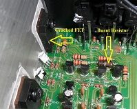 Olik Amplifier Right Channel No Sound Repaired