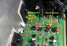 Olik Amplifier Right Channel No Sound Repaired