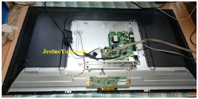 how to fix led tv