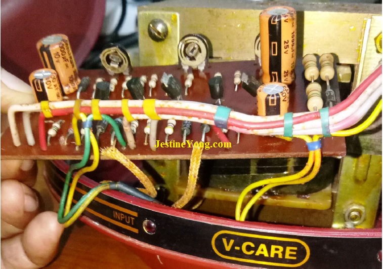 how to repair voltage stabilizer