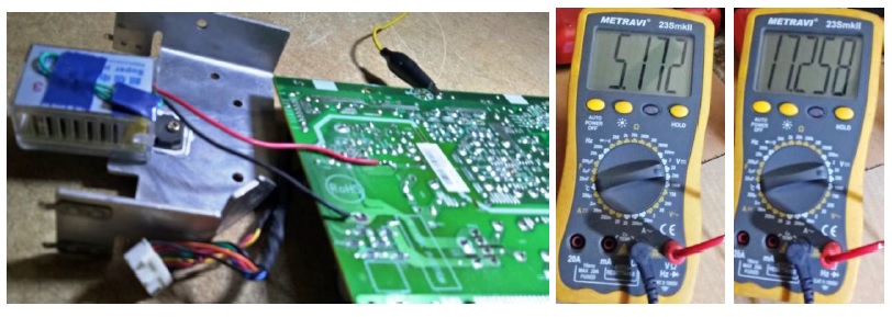 how to fix a power supply with fake ic