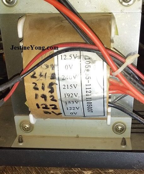 transformer output voltage