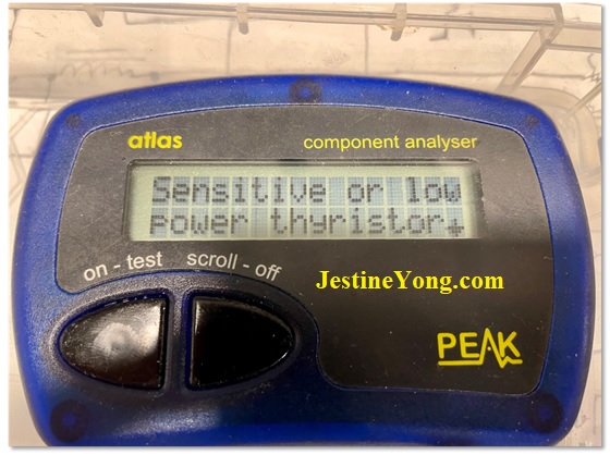 how to use peak atlas tester check scr