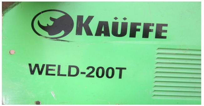 kauffe welding machine repair