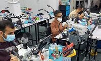 Oman student attend electronics repair course In Noahtech Malaysia