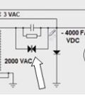 A Failed Bidirectional Diode In A Microwave Oven