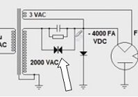A Failed Bidirectional Diode In A Microwave Oven