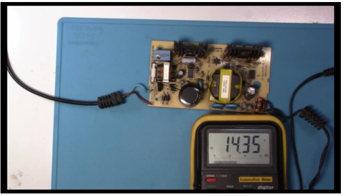 minus 14 dc output voltage