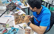 electronics repair course for Singapore student