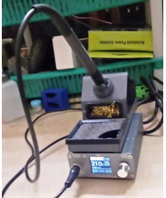 how to restore soldering station