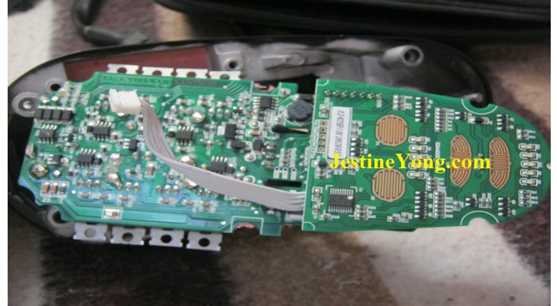 how to fix a wheel chair control board