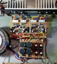 Fuse Blown And Power On LED Found Short In NORGE 2060 Amplifier