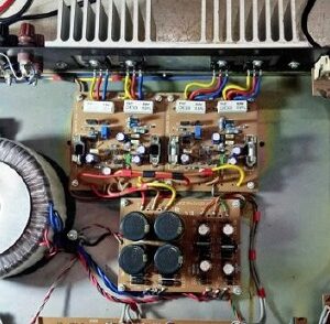 Fuse Blown And Power On LED Found Short In NORGE 2060 Amplifier