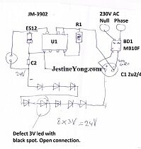 Stairway Recessed Indoor Lighting Repair- Randy LED 1.5W White-Ledkia