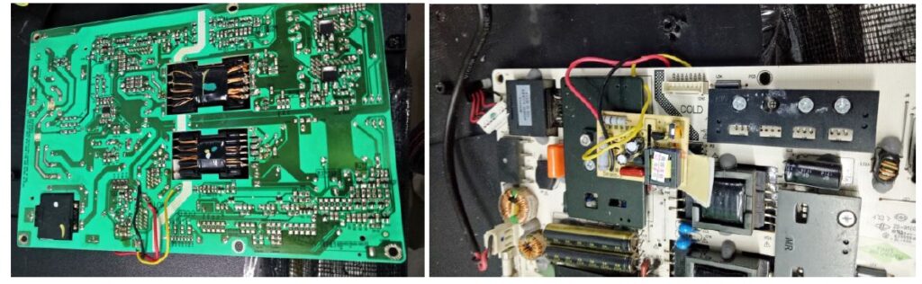 led tv board backlight fix