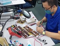 electronics repair course for student from teluk Intan