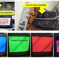 Jumping Images And Colours Solved In LG CRT Monitor 500G