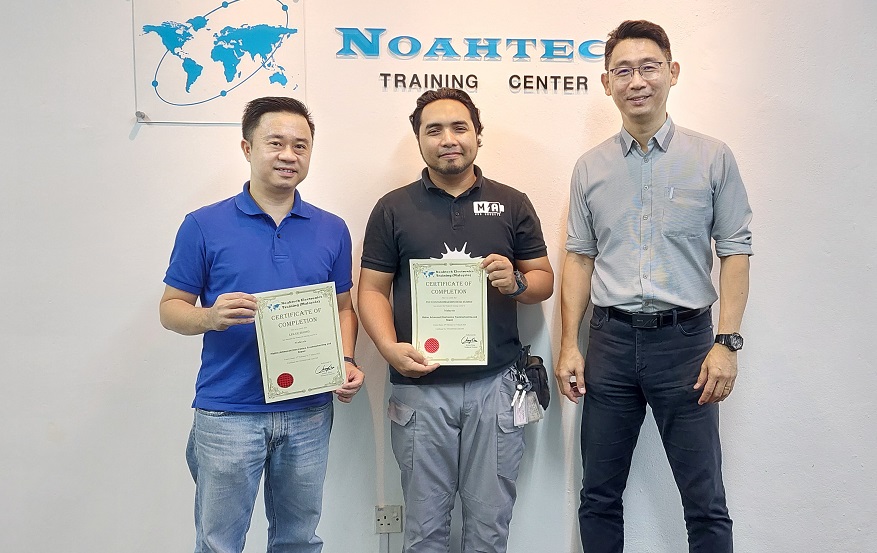 electronics repair graduates from Teluk Intan and Selayang