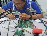 petronas kerteh student electronics repair course