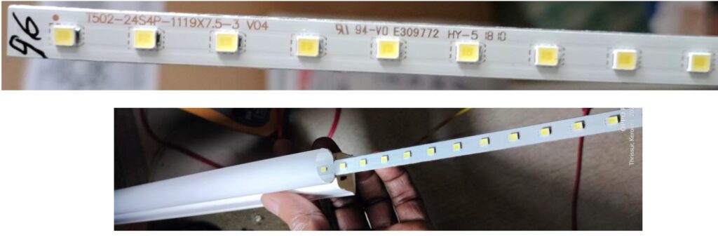 how to repair led light