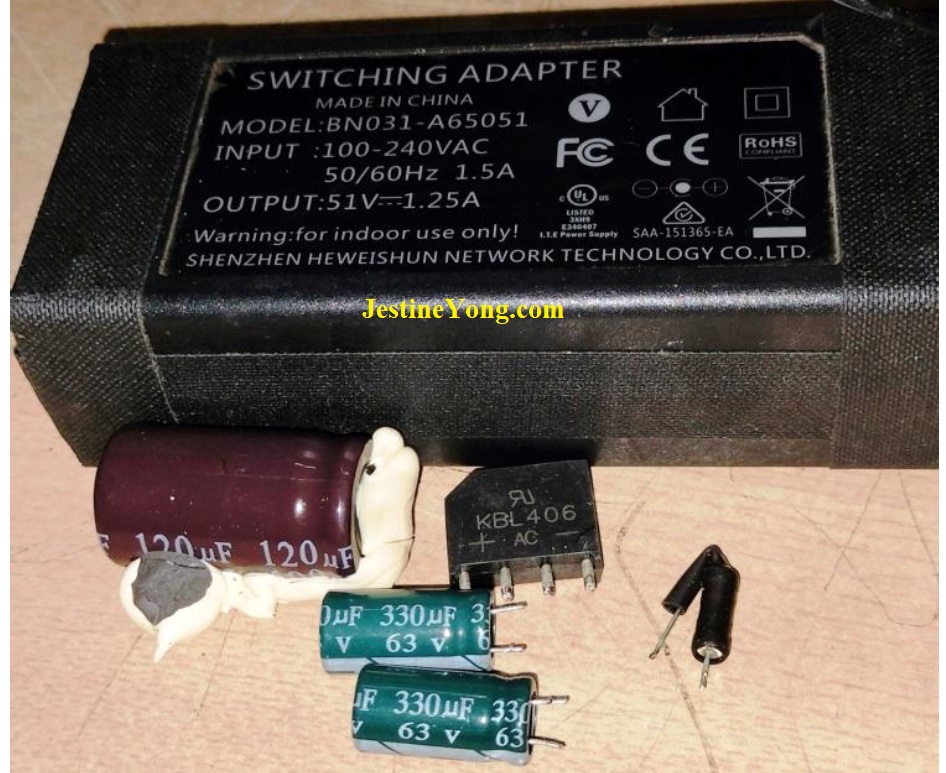 cctv power supply repair