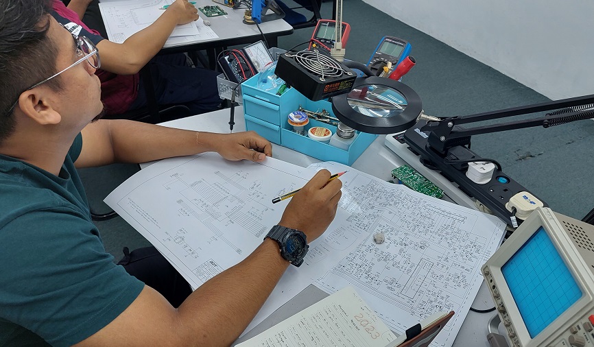 how to read schematic diagram course
