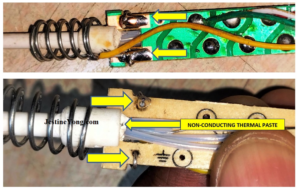 how to fix and repair kada soldering station iron