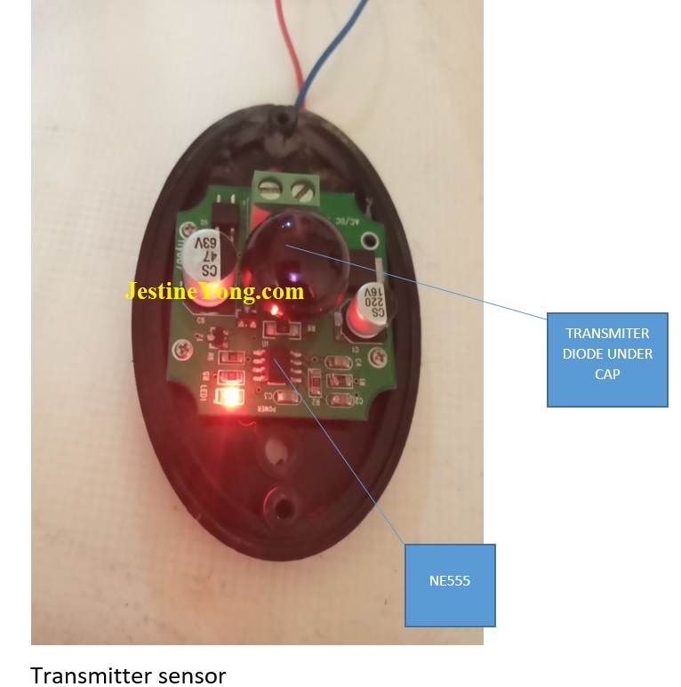 gate transmitter sensor