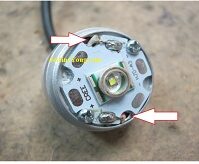 A Head LED Light That Was Flickering Repaired And Maintained