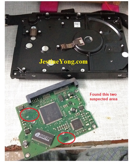 how to fix hdd board