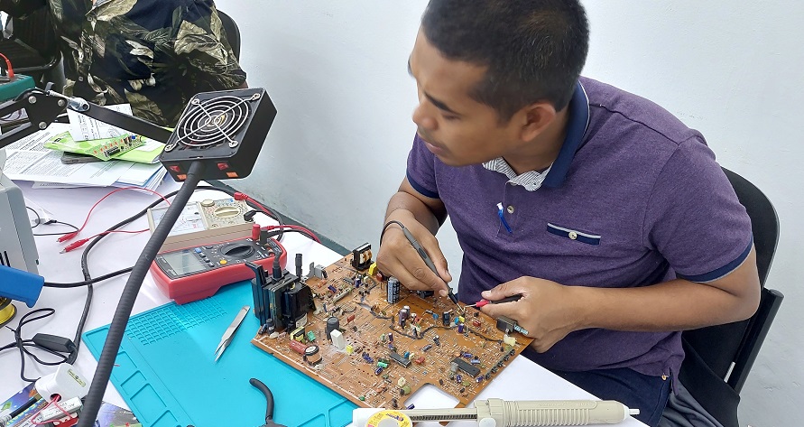 tudm how  to fix electronics malaysia