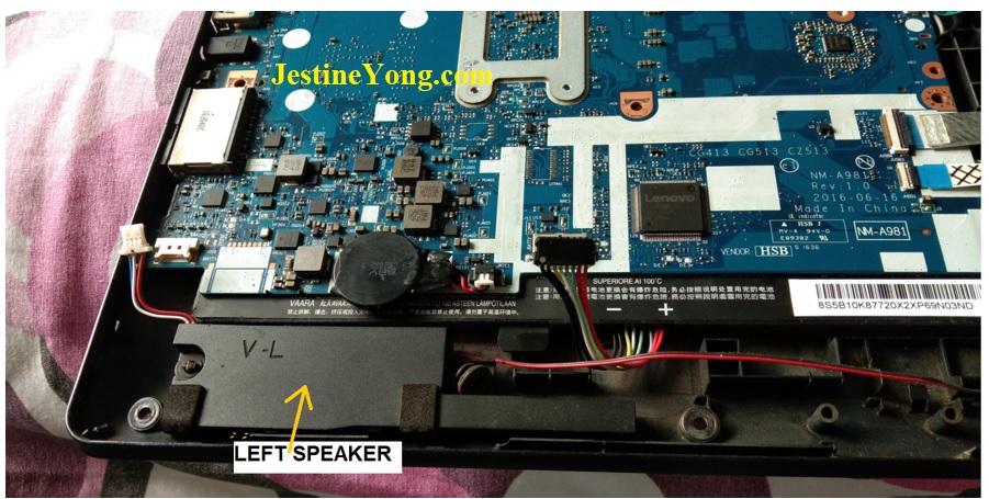 laptop speaker sound repair