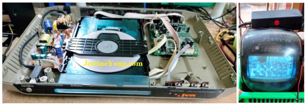 how to repair dvd player no power