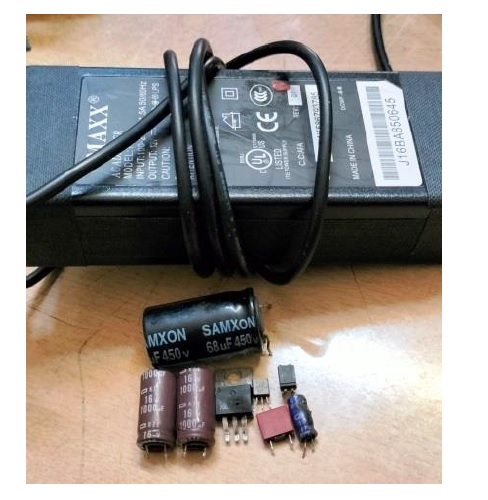 how to fix a broken power adapter