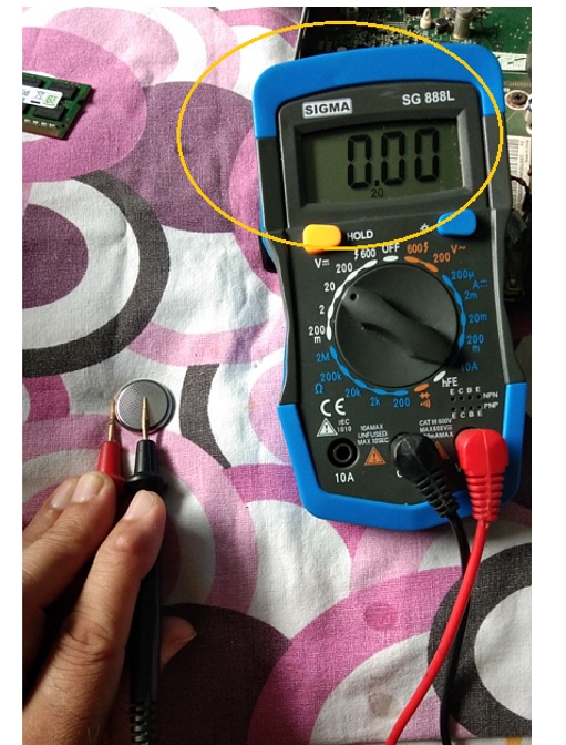 3 volt pc board battery